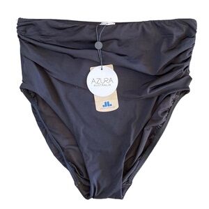 NWT Azura Australia Core Collection High Waist Swimsuit Bikini Bottom
